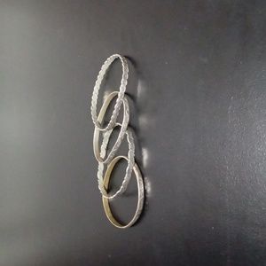 Metal Silver bangles